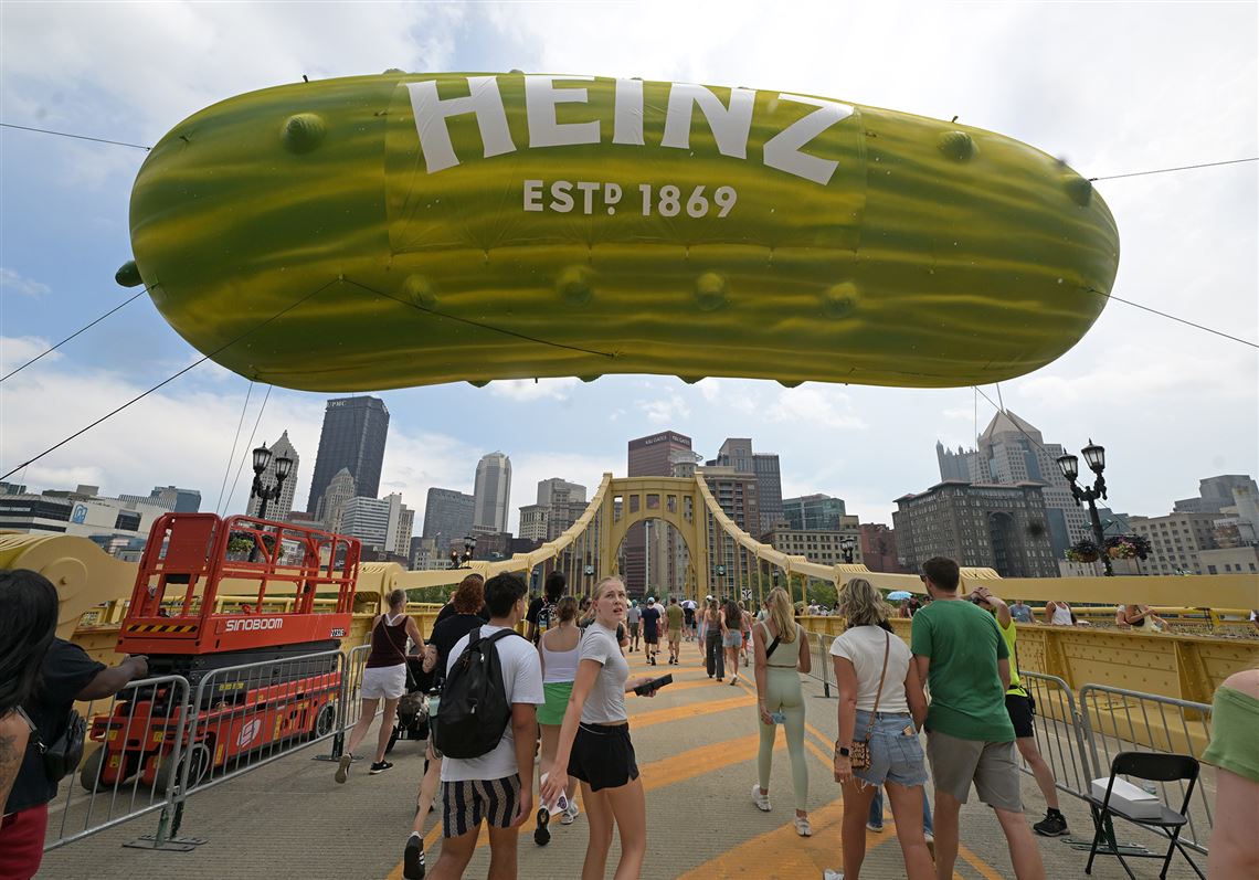 Through rain and wildfire smoke, Picklesburgh 2026 draws smaller crowds