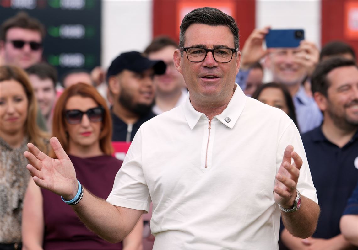 Brandon McGinley: What's U.K. prime minister Andy Burnham's connection to Pittsburgh? I asked his friend, Bill Peduto