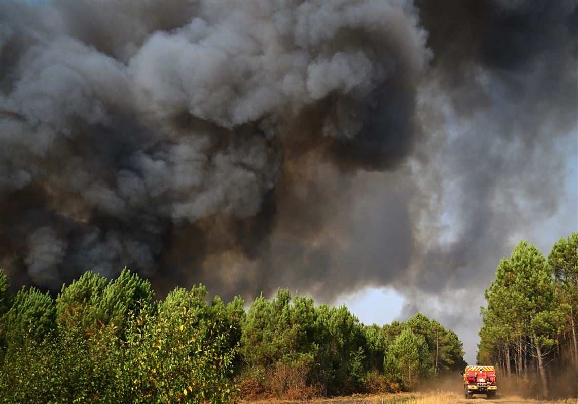 Coverage image for: Tens of thousands of French wildfire evacuees allowed to return home as cooler weather moves in