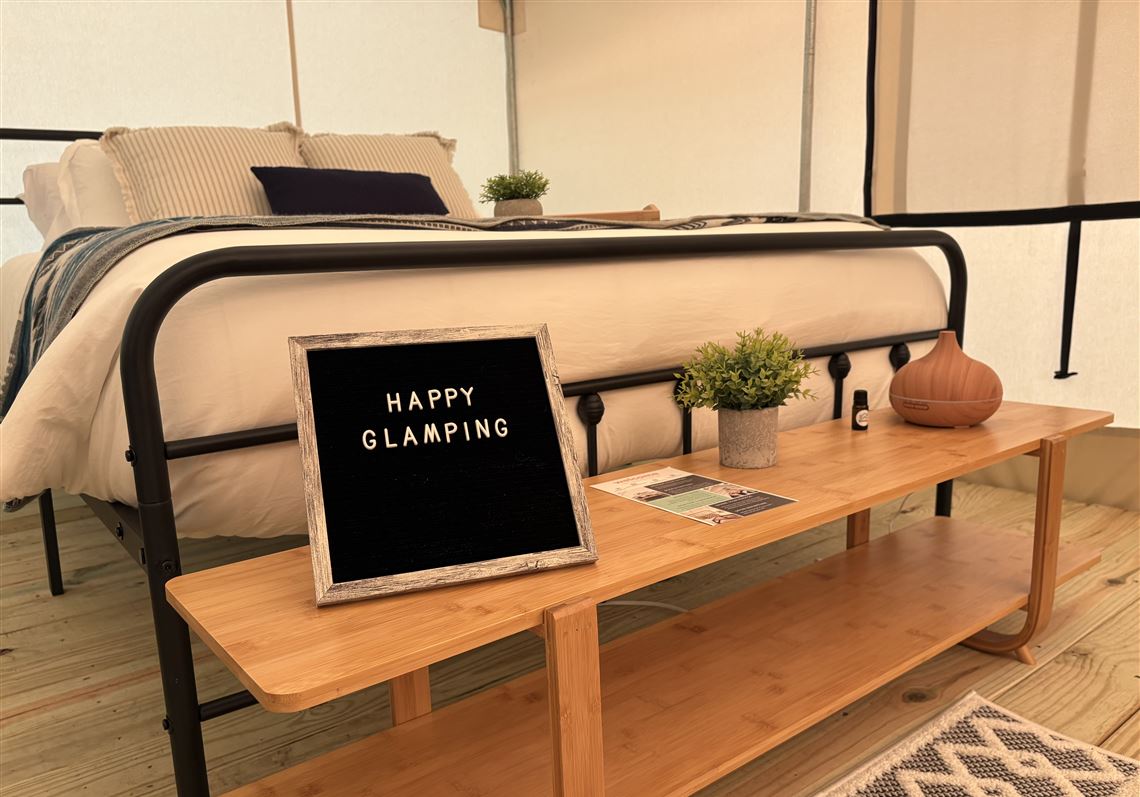 Camping ... with air conditioning? Pa. launches glamping pilot to woo newcomers to outdoor fun