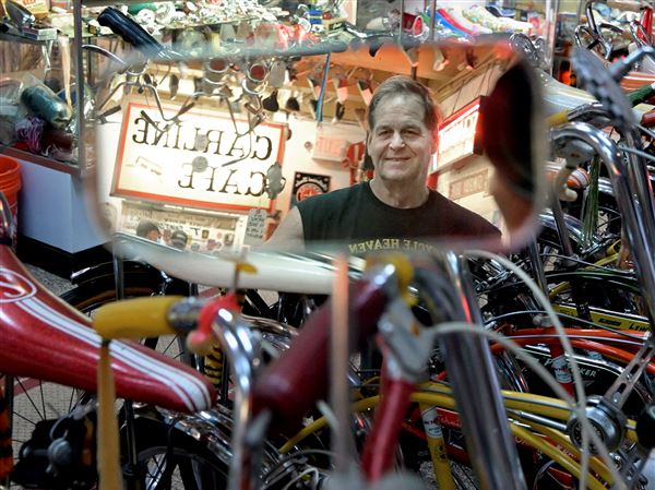 Take a spin through Pittsburgh's Bicycle Heaven, the world's