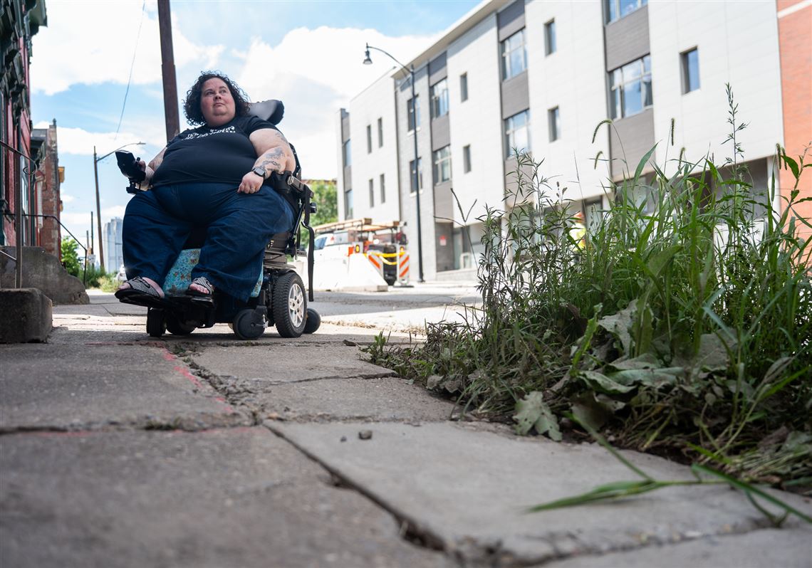 Dangerous detours: Cracked and blocked sidewalks across the city make routine trips a serious risk