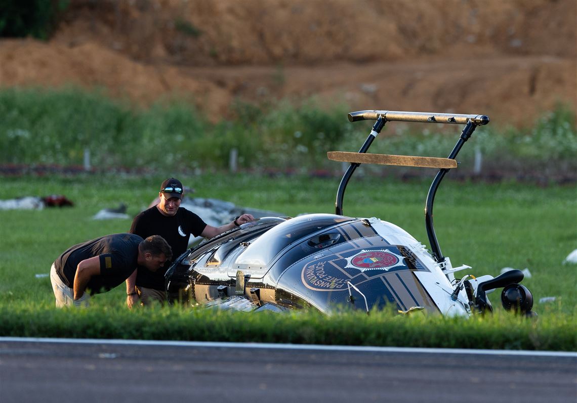 Pennsylvania State Police trooper remains hospitalized after helicopter and small plane crash at Carlisle Airport kills pilot