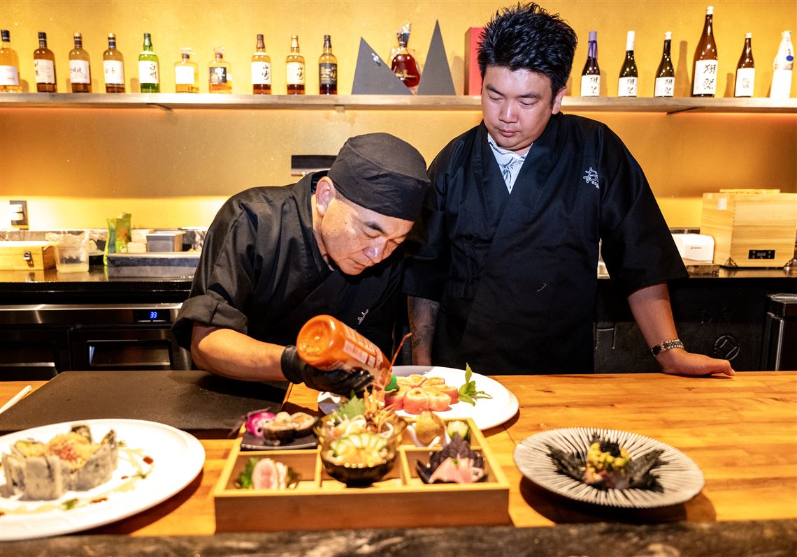 Okane swings for fences Downtown with 'secret' sushi, sweets and a swish rooftop bar