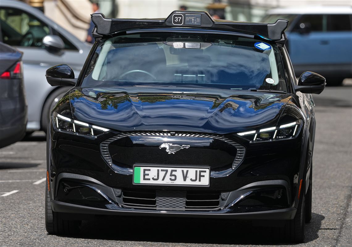 Robotaxi service debuts on London's busy streets as Europe weighs more self-driving vehicles