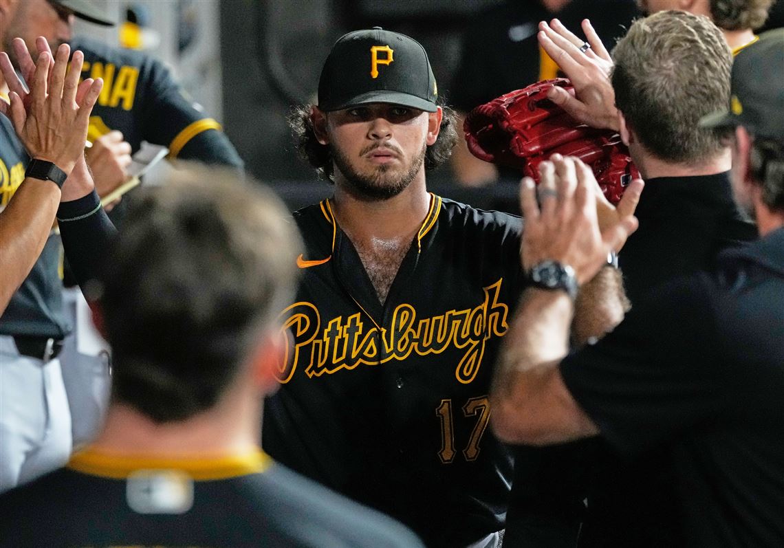 Jared Jones takes a no-hitter into the seventh inning and the Pirates get back over .500 with a rare road sweep