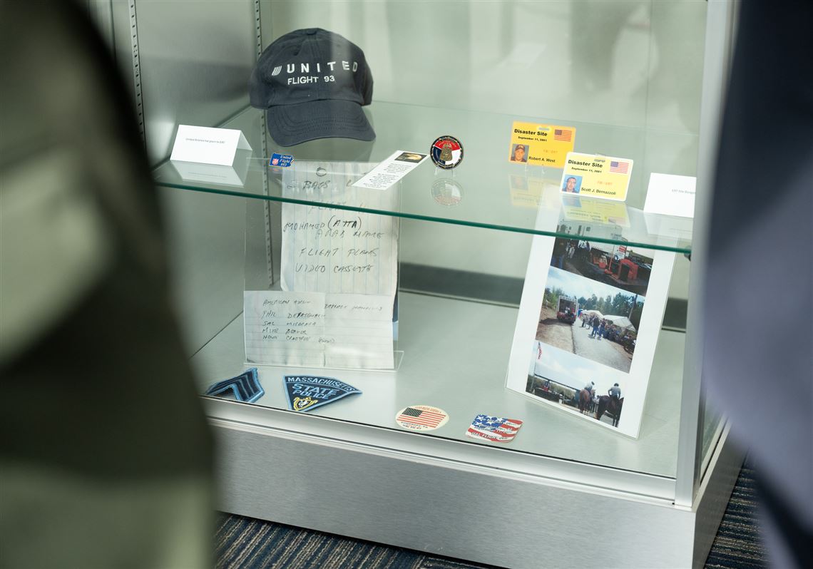 At FBI Pittsburgh, Flight 93 artifacts are a solemn reminder ahead of 9/11 commemoration