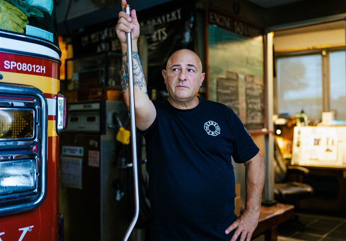 A NYC firehouse was first to respond on 9/11; one man is still on staff