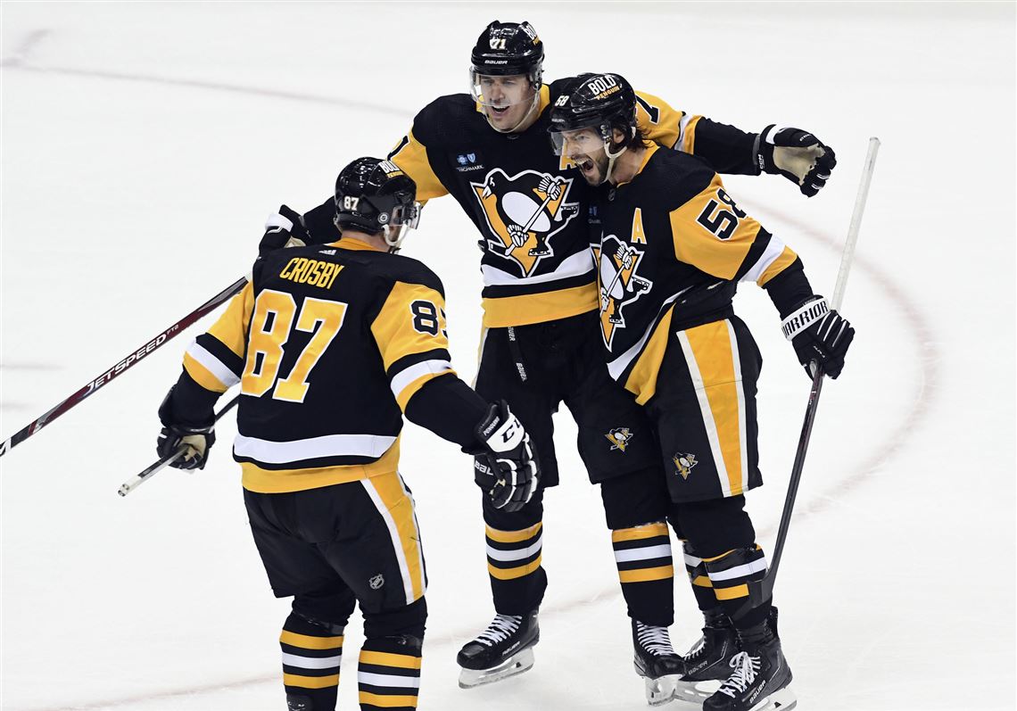 20 years after they first shared the ice, Sidney Crosby, Evgeni Malkin and ...