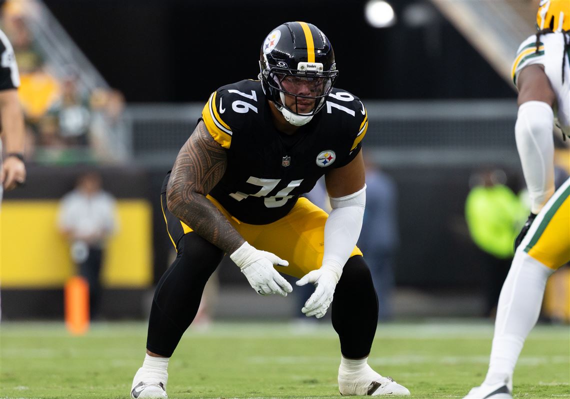 Moving to left tackle is hard. Just ask the Steelers' Troy Fautanu.