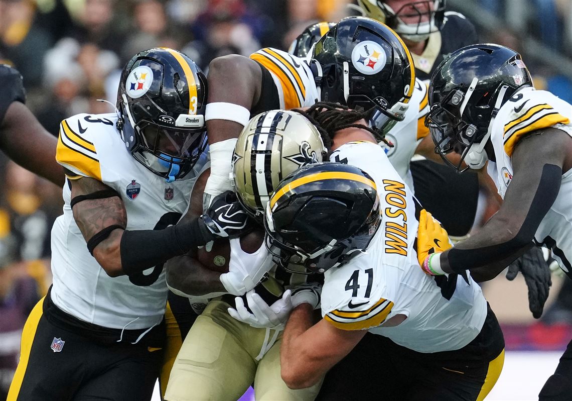 The surging Steelers smother the Saints in Paris to earn their third straight win