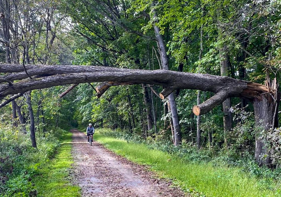 Landslides and dangerous boulders on GAP trail in Pittsburgh area add challenges and costs